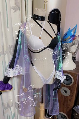 taobao agent [Show] COSPLAY clothing*COS*Azur Line*Blue*Turka*Swimsuit*Swimsuit*COS