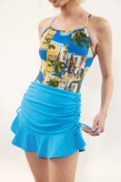 Короткая юбка синяя m/l не возвращается