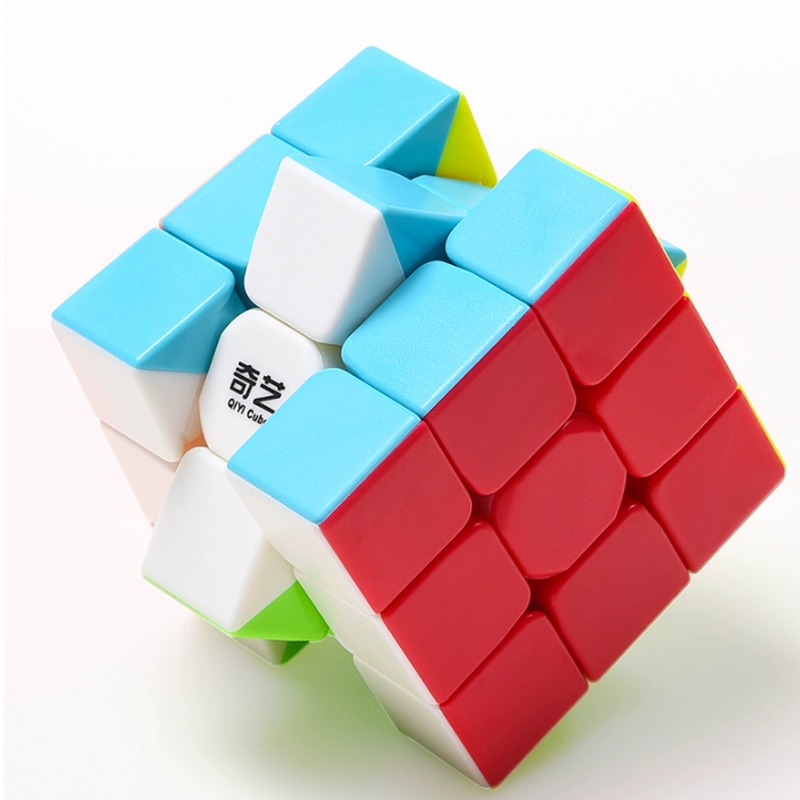 Qiyi Rubiks Cube Three Tier 3 Đồ chơi cho người mới bắt đầu 34 Bộ đầy đủ Bộ câu đố Trận đấu chuyên nghiệp mượt mà - Đồ chơi IQ