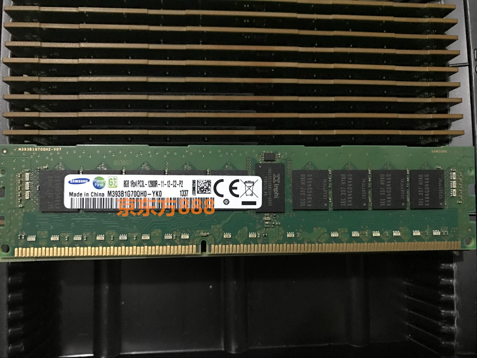Оригинальная память Samsung 8GB PC3-12800R серверная память RECC 16G DDR3L 1600 ECC REG