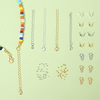 Позолоченный браслет, ожерелье, аксессуары, 18 карат, золотой цвет, DIY