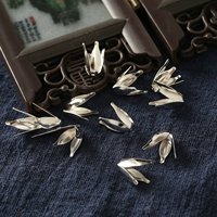 Серебряное украшение-шарик, 10mm, 20 шт, 6mm