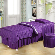 Đặc biệt cung cấp có thể được tùy chỉnh vẻ đẹp giường bao gồm bốn bộ cơ thể giường massage sản phẩm nhà máy sản xuất trực tiếp màu ...