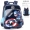 Disney schoolbag cậu học sinh tiểu học lớp 1-3-4 Đội trưởng Mỹ Spider-man boy ba lô trẻ em 6 - Túi bé / Ba lô / Hành lý balo siêu nhẹ