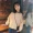 Đầu mùa thu của phụ nữ Hàn Quốc phiên bản của tai gỗ nửa cao cổ áo thun sinh viên áo len lỏng giản dị mỏng dài tay áo sơ mi áo khoác
