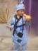 Trang phục Chụp Ảnh Jigong Trang Phục Tiểu Hòa Thượng Trình Diễn Quần Áo Người Lớn và Trẻ Em Người Ăn Xin Người Ăn Xin Vá Quần Áo Ăn Xin Quần áo ăn mày