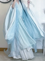 Пять или пять лет оригинальной новой системы Ming Women Hanfu, мужчин и женщин, мужских и женщин, рыцарей, элегантной сказки, пять крупных сетов
