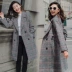 Áo len nữ phần dài Hàn Quốc phiên bản 2018 mới mùa thu và mùa đông áo gió tự trồng chic áo len Qiandao chim thủy triều Áo Hàn Quốc