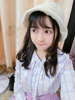 taobao agent Funny sauce autumn and winter is soft girl childlike cute wool knitted milk white twisted texture hat fisherman hat
