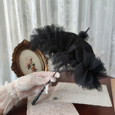 Одежда для кукол BJD 贝弗利河畔 原创自制bjd娃用可开合长柄哥特风古董伞34分三四分用