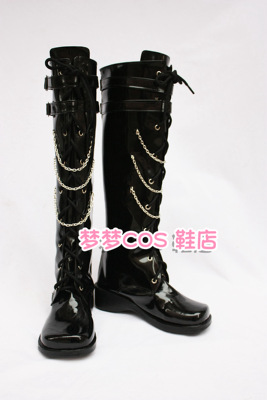 taobao agent Number 969 VOCALOID Secret Police Rin (strap) cosplay shoes