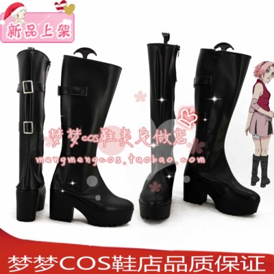 taobao agent Number 2279 Naruto Haruye Sakura cos shoes cosplay aime shoes to customize