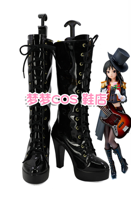 taobao agent Number 3950 light sound girl 5th anniversary commemorative Akiyama 澪 cos shoes COSPLAY shoes to draw