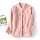 Flannel pyjama áo khoác nữ một mảnh cộng với dịch vụ nhung nhà áo khoác nhung san hô cỡ lớn giản dị cộng với lông cừu hai mặt béo - Pyjama