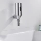 Vòi cảm biến hồng ngoại Vòi cảm biến đầu vào nước Vòi lạnh treo tường đơn Máy rửa tay cảm biến uốn cong cao vòi cảm ứng inax