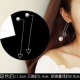 A170 Earry Triangle Pearl