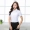 2018 mùa xuân mới áo sơ mi nữ dài tay Hàn Quốc phiên bản cộng với nhung kích thước lớn trắng cao đẳng gió mỏng chuyên nghiệp áo