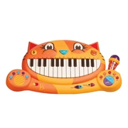 Bắc Mỹ B.Toys miệng mèo lớn piano trẻ nhỏ âm nhạc bàn phím piano giáo dục sớm dụng cụ micro hát