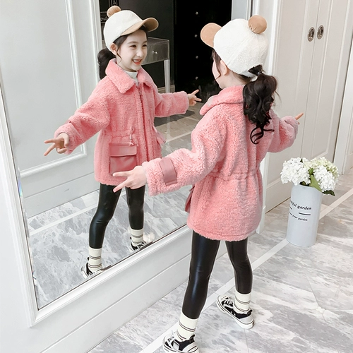 Куртка для принцессы, детский осенний свитер, увеличенная толщина, коллекция 2023, в корейском стиле, в западном стиле, подходит для подростков