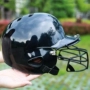 Bóng chày chuyên nghiệp mũ bảo hiểm chiến đấu mũ bảo hiểm hai tai mũ bảo hiểm bóng chày mặc mặt nạ bảo vệ bìa head protector mặt softball 	gậy bóng chày bat chính hãng
