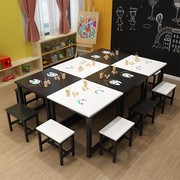 Bàn học sinh học đoàn sinh viên 1,2 mét vẽ tranh tiểu học bàn nghệ thuật bàn nhỏ bàn nâng cao nội thất phòng ngủ - Nội thất giảng dạy tại trường