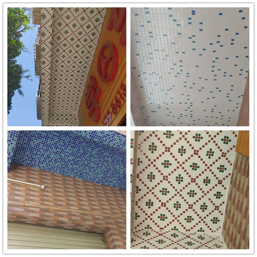 Старомодная нескользящая мозаика, бассейн