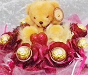 Đài loan Cửa Hàng Hoa Taipei Ngày Valentine Phim Hoạt Hình Ferrero Sô Cô La Bouquet Bouquet Phước Lành Sinh Nhật Express