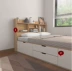 kết hợp tích hợp căn hộ nhỏ tatami tủ giường tủ khóa tủ quần áo đa năng tùy chỉnh giường tatami phòng ngủ custom-made - Giường giường bọc nệm Giường