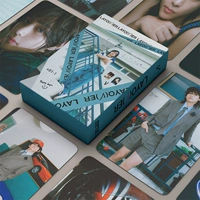 BTS V поддерживает карту ЛОМО, двусторонняя фотокарта СОЛО, Ким Тэхён, окружающая 55 листов