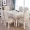 Bàn vải bọc ghế đệm Bộ ghế châu Âu đơn giản bàn cà phê tròn khăn trải bàn nghệ thuật tăng đệm nhà