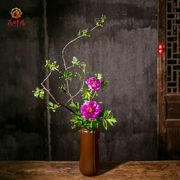 Hoa Jianshan cắm hoa Nhật Bản truyền thống Trung Quốc mới Vase Jingdezhen handmade Hoa Zen cắm hoa Trung Quốc - Vase / Bồn hoa & Kệ