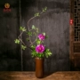 Hoa Jianshan cắm hoa Nhật Bản truyền thống Trung Quốc mới Vase Jingdezhen handmade Hoa Zen cắm hoa Trung Quốc - Vase / Bồn hoa & Kệ chậu ghép thông minh