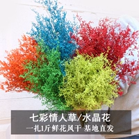 Yunnan Lover Crystal Flower Base Direct Hair с цветами с цветами с травой, окрашивающей основные цвета