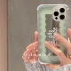 Apple, iPhone11, мятный, зеркальный эффект, стиль «принцесса»
