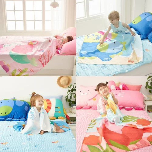 Корея прямая почтовая почта Milo Gabby Baby Summer Quilt Lohacool страстное ткани