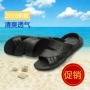Dép của nam giới giả da giày bãi biển 2018 mùa hè xu hướng mới giày mát mẻ trung niên giày dual-sử dụng cha của nam giới giày mát mẻ dép quai hậu nam