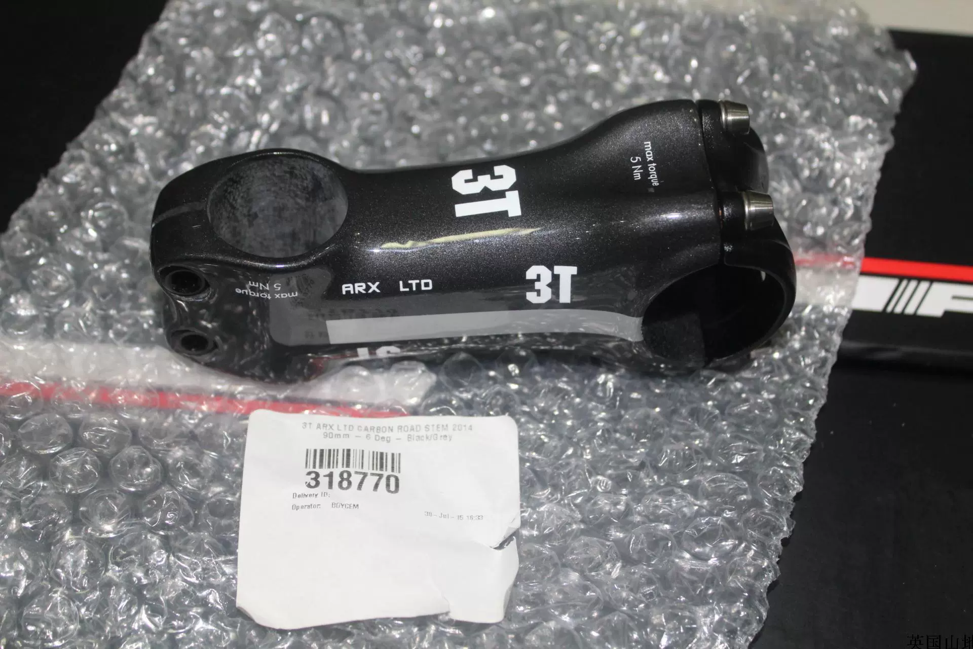 3t arx ltd carbon road stem