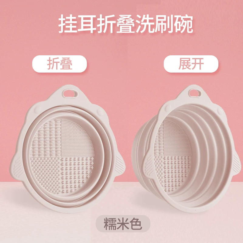 Daiso, Japanese cleaner, brush, cosmetic sponge