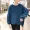 Hàn Quốc ulzzang cổng gió lỗ chic áo len nam Hàn Quốc phiên bản của thủy triều sinh viên lỏng bf Harajuku phong cách vài áo khoác áo hoodie loang màu