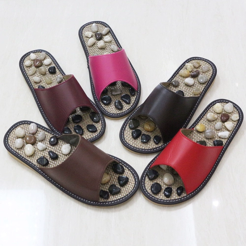 Натуральный лечебный массажер подходит для мужчин и женщин, нескользящие тапочки, для влюбленных