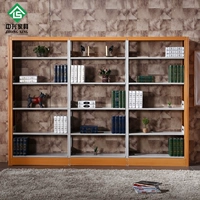 Производитель бесплатная доставка стальной односторонний библиотека библиотека библиотеки библиотеки книжных полков