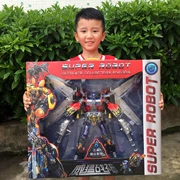 Đồ chơi biến dạng siêu lớn King Kong 5 Optimus Prime Flying Wing Tianhuo mẫu vest Bumblebee dây thép robot - Gundam / Mech Model / Robot / Transformers