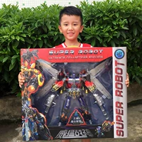 Đồ chơi biến dạng siêu lớn King Kong 5 Optimus Prime Flying Wing Tianhuo mẫu vest Bumblebee dây thép robot - Gundam / Mech Model / Robot / Transformers mô hình robot gundam