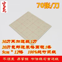 Специальная рекламная каллиграфия тренировочная бумага уплотнение 9 см*12 квадратных метров Половина MIG Paper Pure Bamboo -Pulp