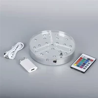 Большая светодиодная перезаряжаемая световая панель 20 см.