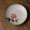 De Xin Ge vẽ tay hoa đào coaster cốc giữ nồi tròn mang quả dưa món ăn thủ công bộ gốm sứ không khớp - Trà sứ