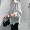 Một chiếc áo sơ mi tay và trà ma thuật in hình nam Hàn Quốc phiên bản dài tay áo rời lòng trắng thiết kế áo ý nghĩa - Áo áo sơ mi lụa cao cấp nam