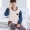 Mùa đông phiên bản Hàn Quốc của bộ đồ ngủ trẻ trung và trung niên flannel dành cho nam trung niên