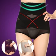 Phụ nữ sau sinh cao eo lưới phần mỏng hông hông corset cơ thể định hình quần quần bụng phụ nữ đồ lót