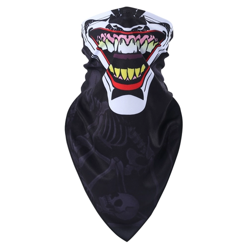 Летний треугольный платок, ветрозащитный шарф, маска, дорожный шарф-платок подходит для мужчин и женщин, защита от солнца, для бега